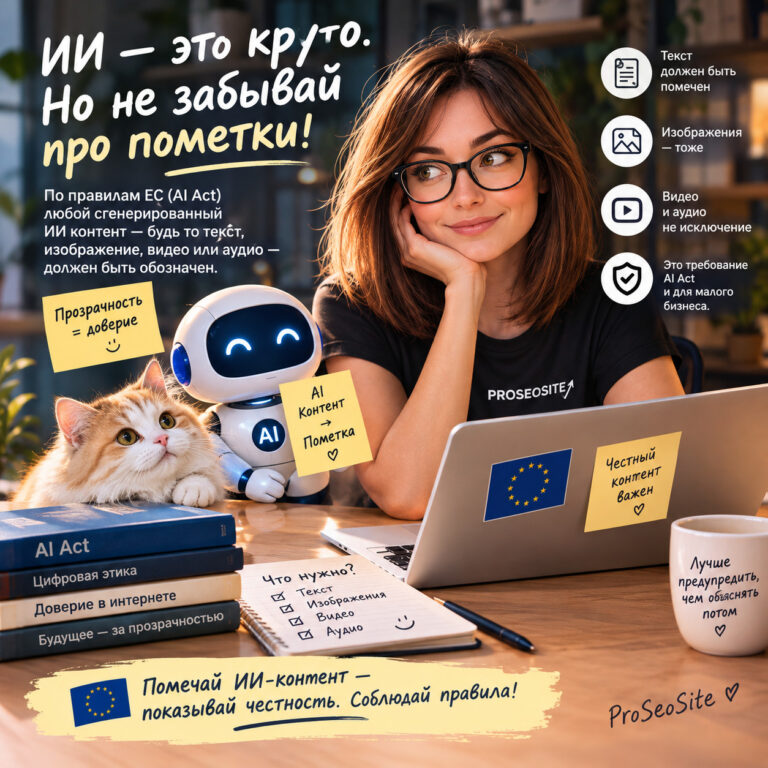Когда помечать тексты от ИИ